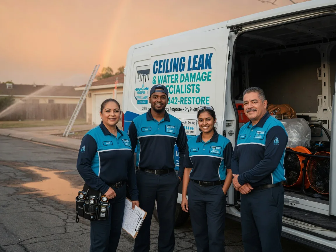Ceiling Leak Cleanup company in Starbuck, WA